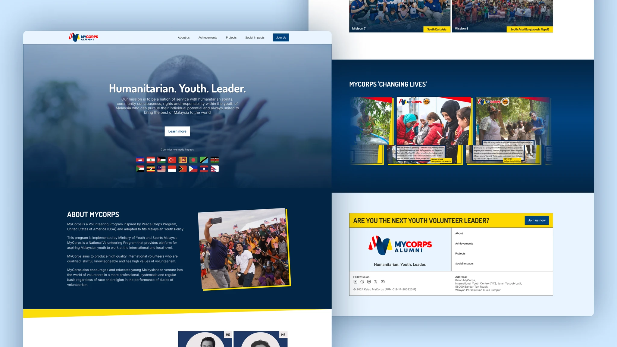MyCorps Alumni — youth volunteering program